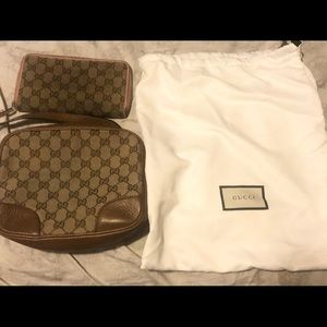 Gucci Camera logo bag and wallet will sell separately  price is for both